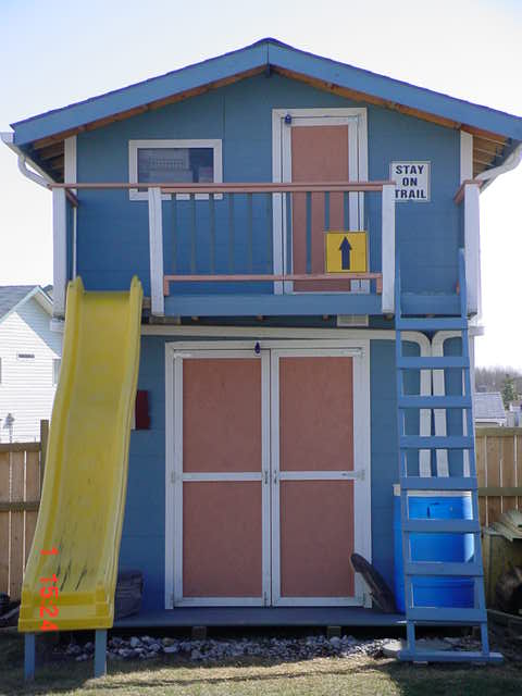 Shed/Playhouse in backyard